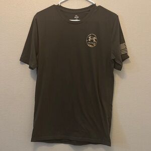 Under Armour Men's Olive Green Performance Tee